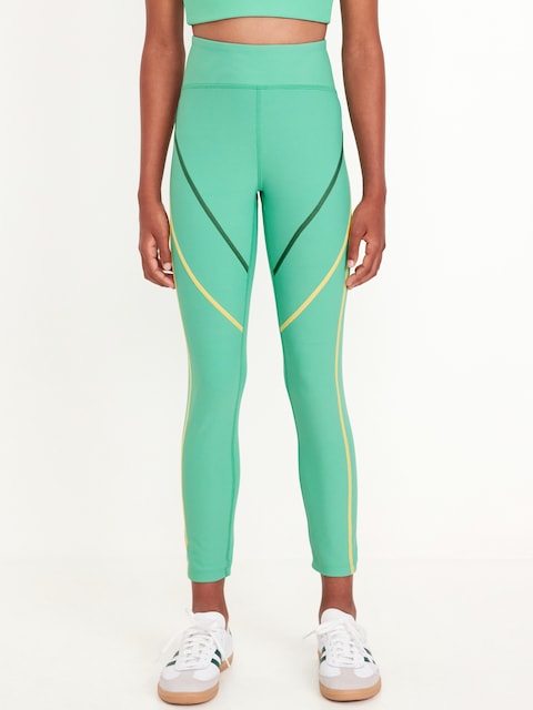 Legging Powersoft à taille haute longueur 7/8 pour fille