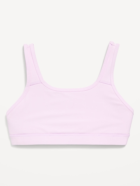 PowerSoft Sports Bra for Girls - Purple