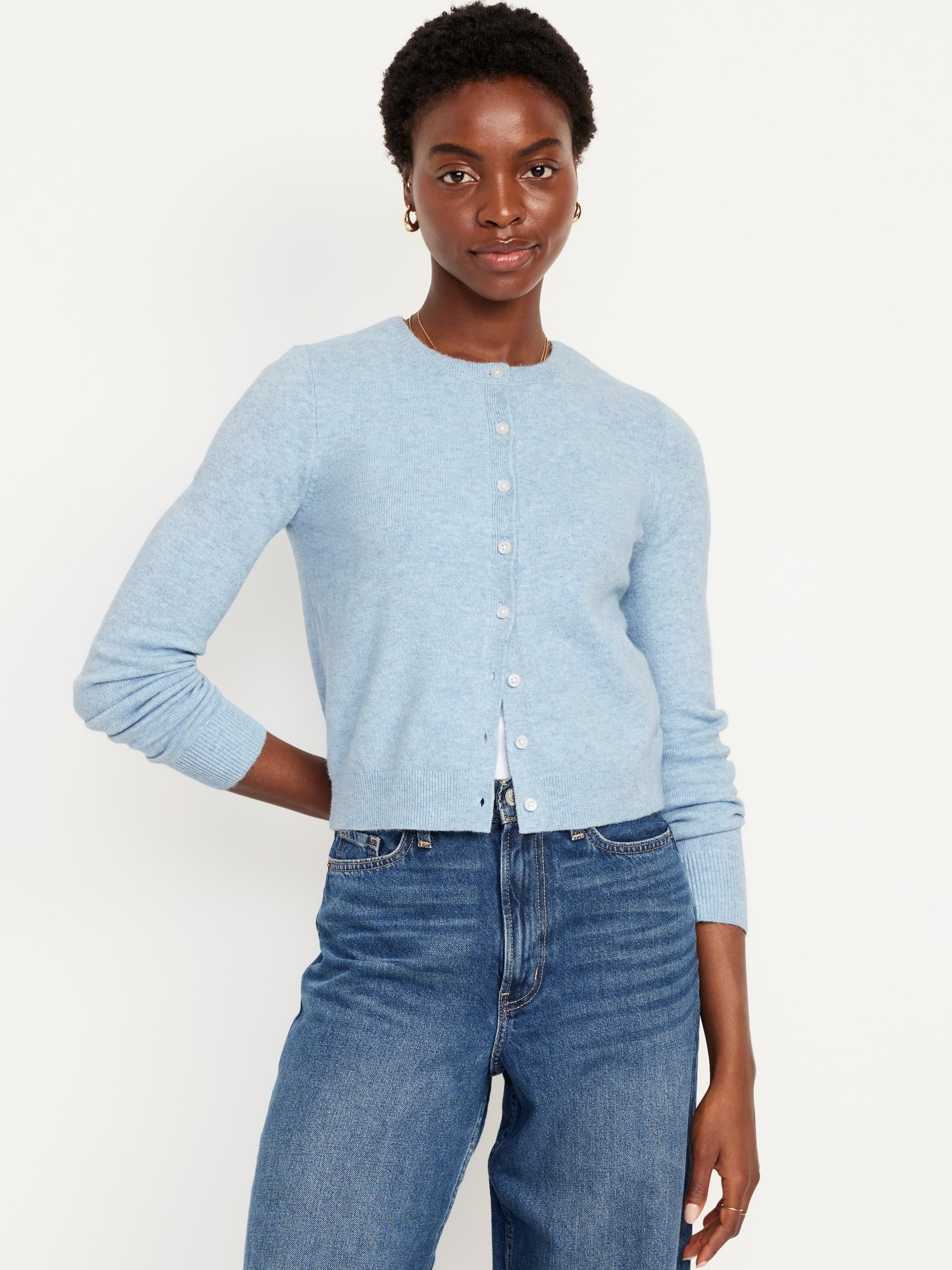 SoSoft Crop Cardigan Sweater Old Navy