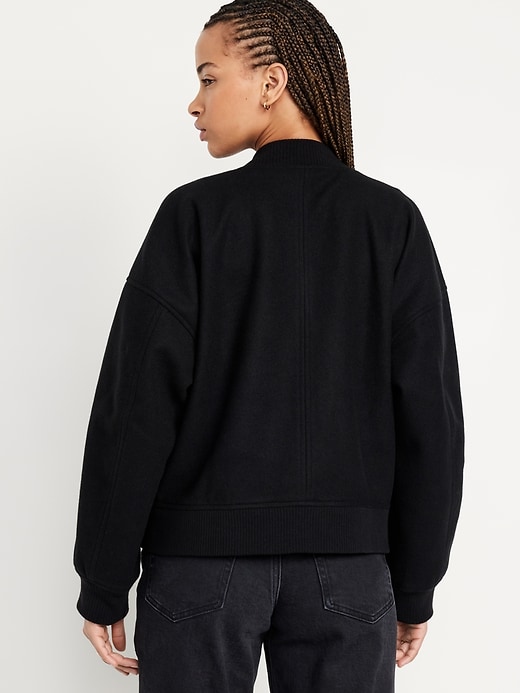 Image number 7 showing, Oversized Bomber Jacket