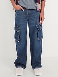 Image number 1 showing, Baggy Cargo Jeans for Boys
