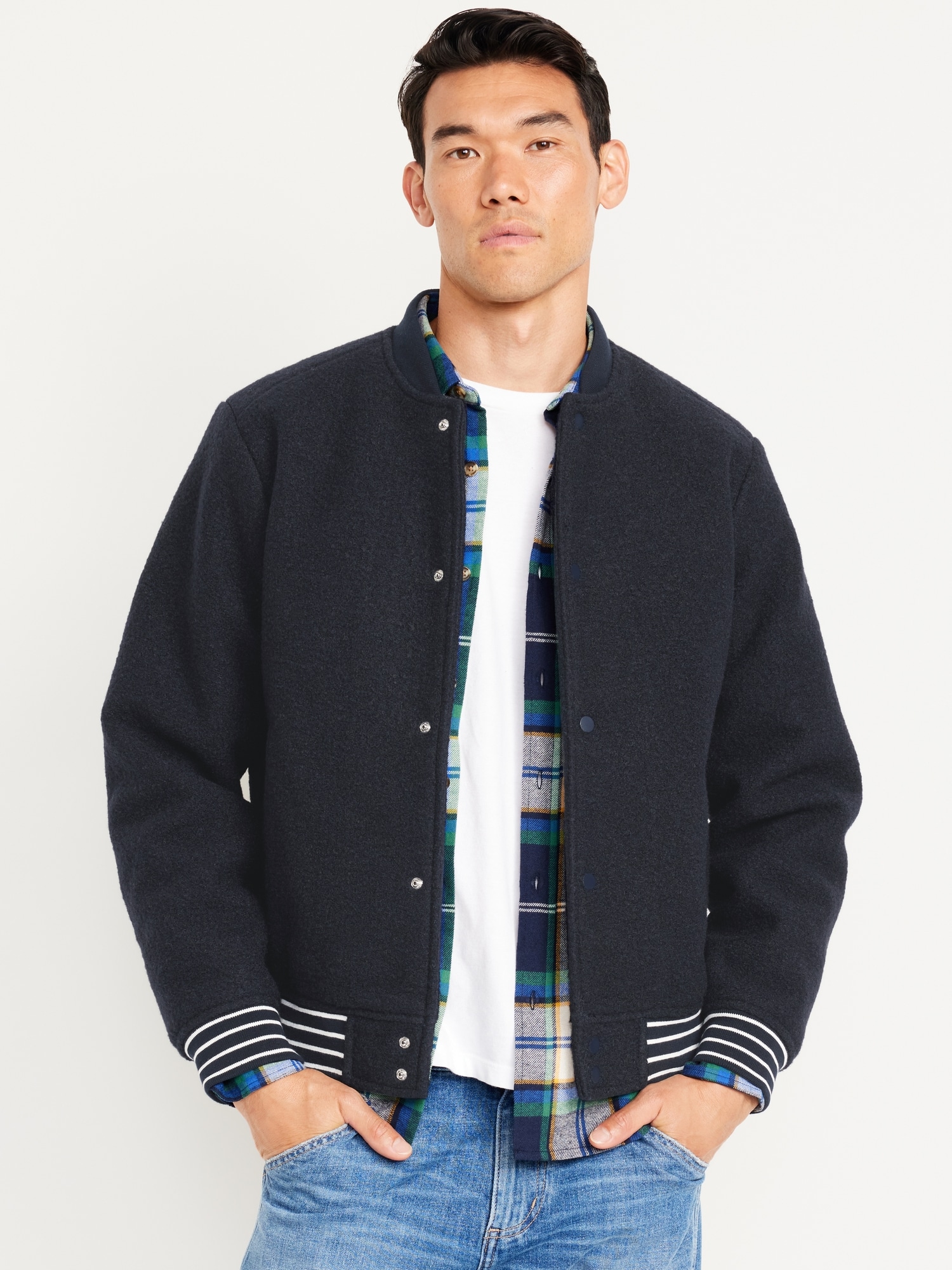 Relaxed Bomber Jacket