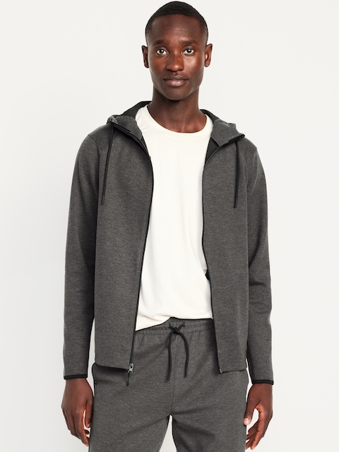 Veste à glissière à capuchon en Molleton dynamique 4.0
