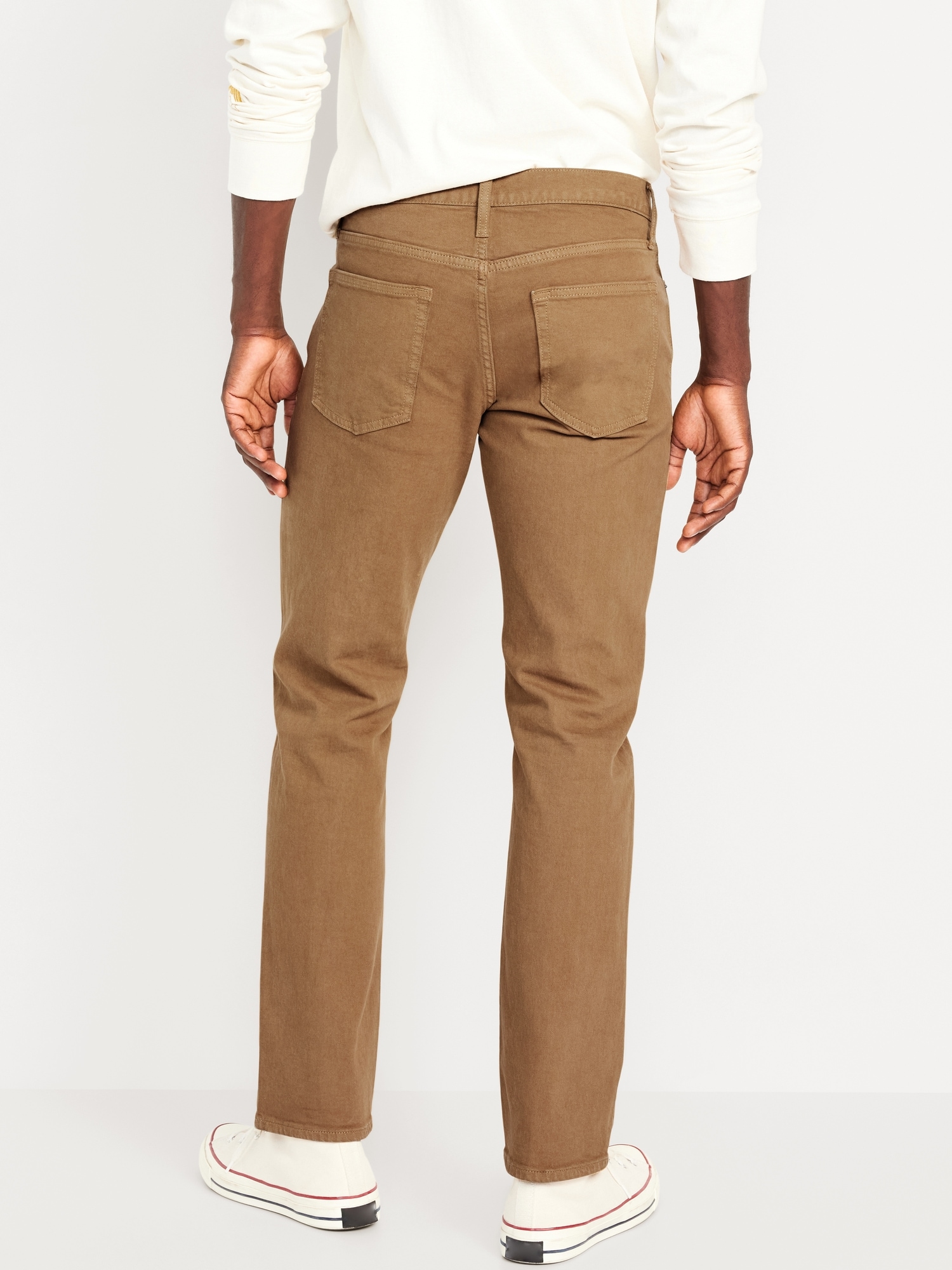 Straight Five-Pocket Pants