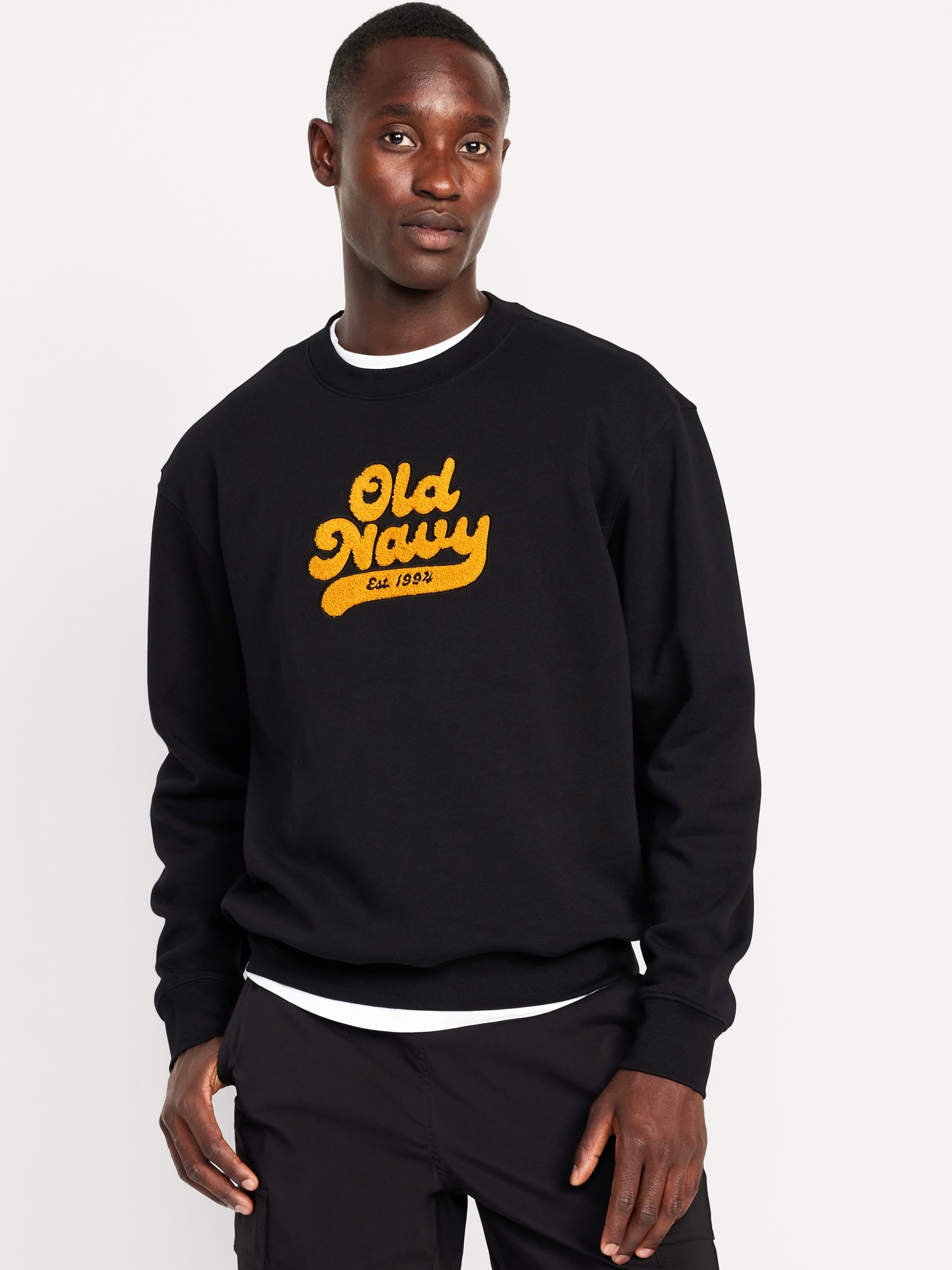 Oversized Logo Sweatshirt Old Navy