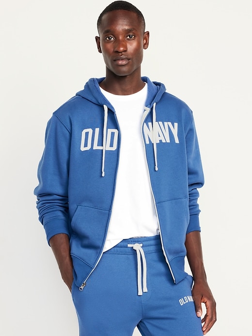 Image number 1 showing, Loose Logo Zip Hoodie