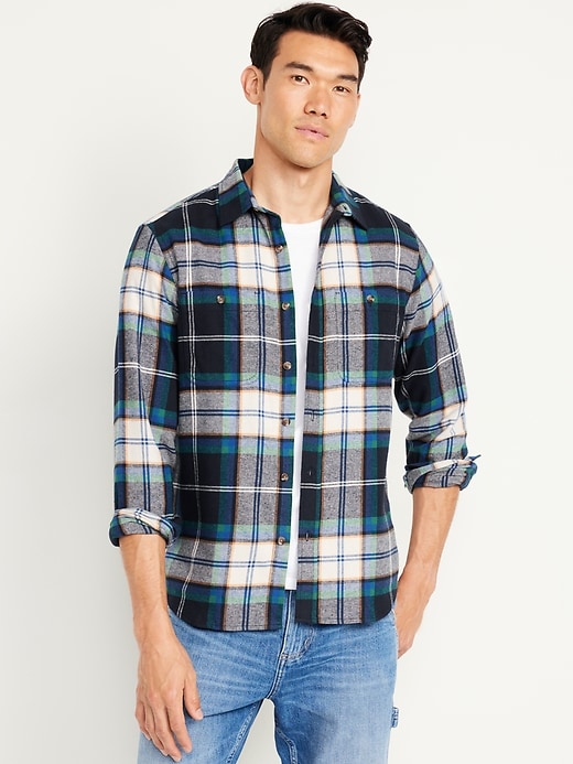 Image number 1 showing, Flannel Pocket Shirt