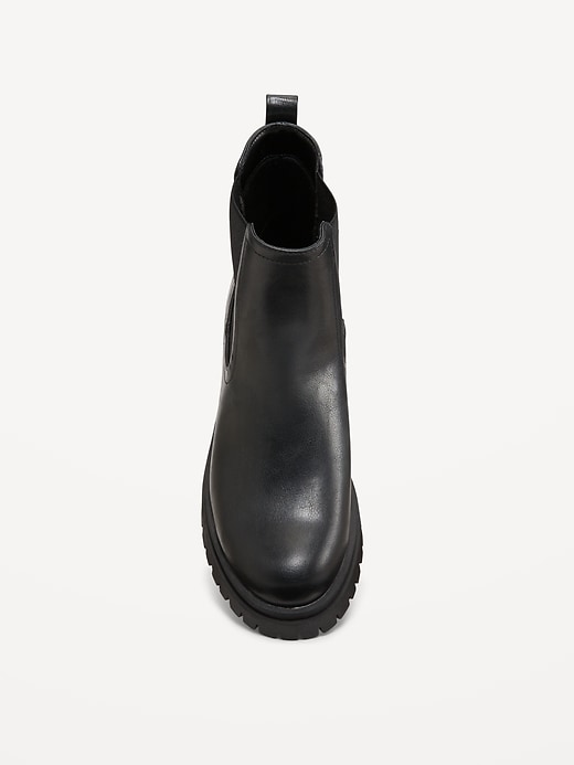 Image number 3 showing, Chunky Heel Chelsea Boot