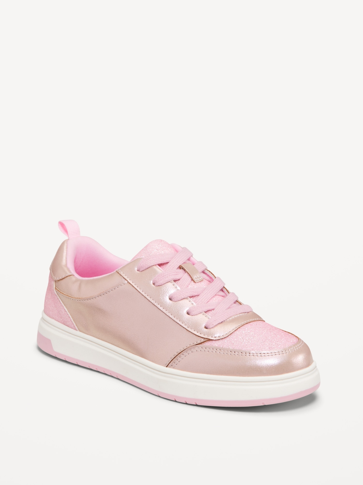 Shiny Low-Top Sneakers for Girls