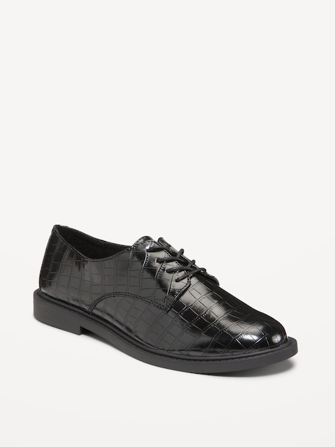Chaussures Oxford en similicuir