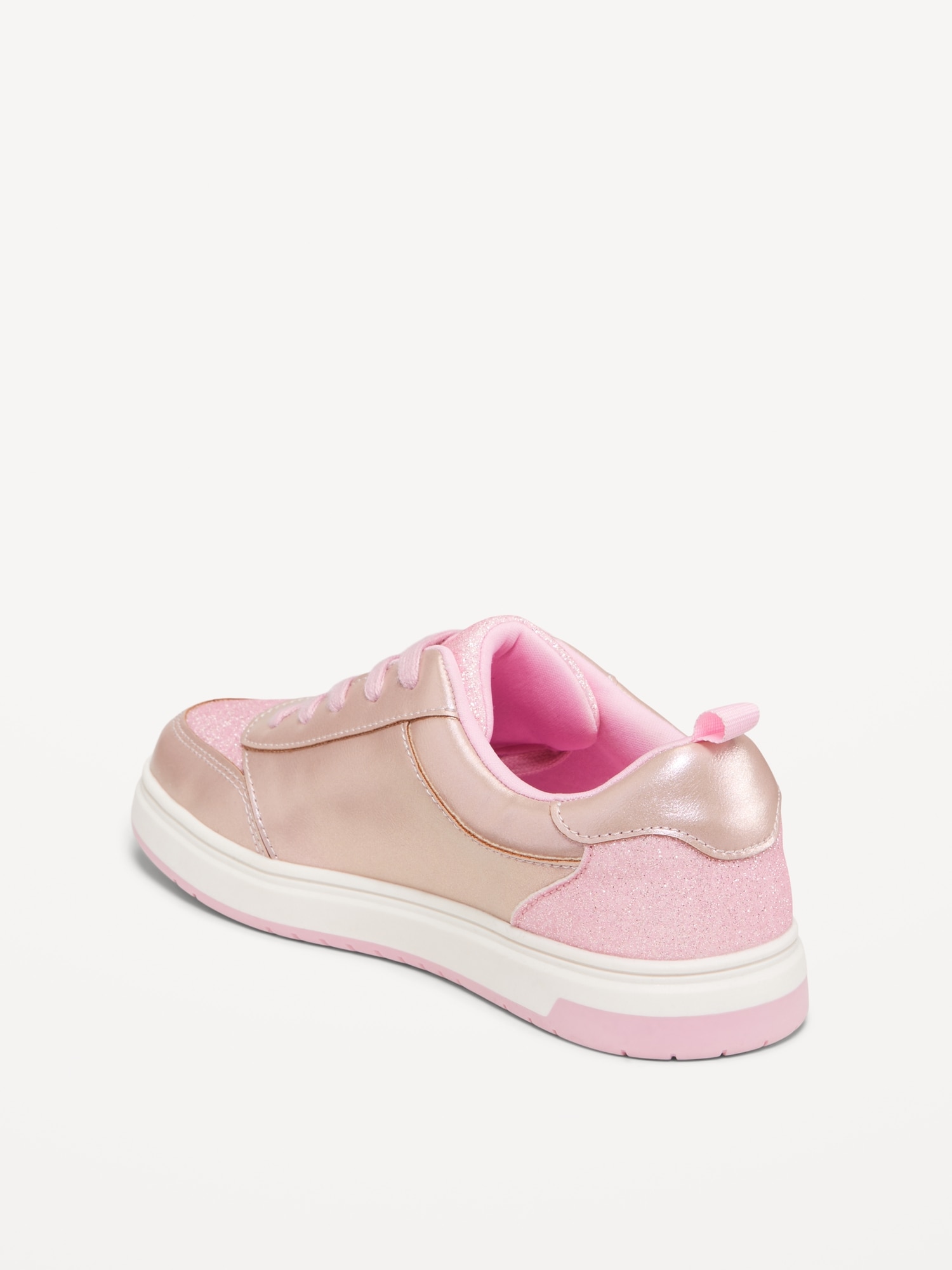 Shiny Low-Top Sneakers for Girls