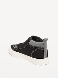 View large product image 4 of 4. High-Top Canvas Sneakers for Boys