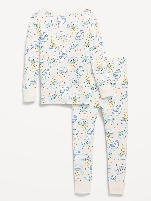 View large product image 2 of 2. Unisex Snug-Fit Printed Pajama Set for Toddler &amp; Baby