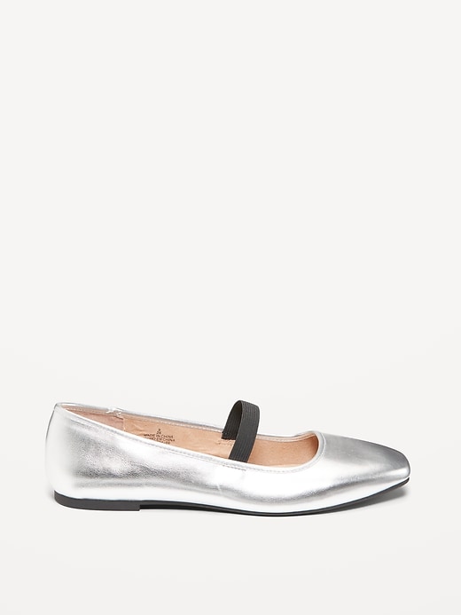 Image number 6 showing, Satin Mary Jane Ballet Flat