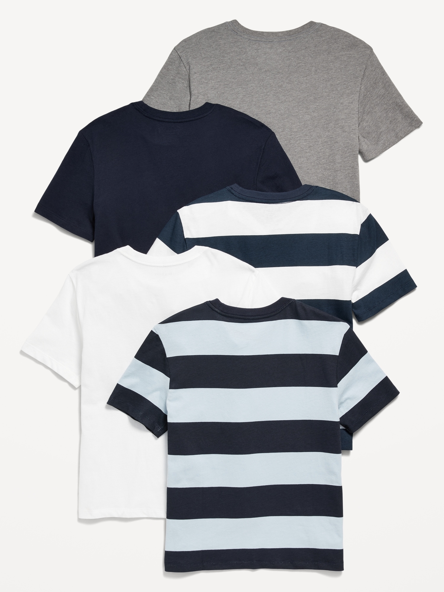 Softest  Crew-Neck T-Shirt 5-Pack for Boys
