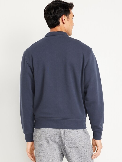 Image number 2 showing, Oversized Fleece Quarter Zip