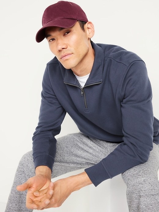 Image number 3 showing, Oversized Fleece Quarter Zip