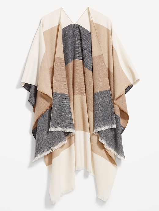 Image number 2 showing, Flannel Poncho