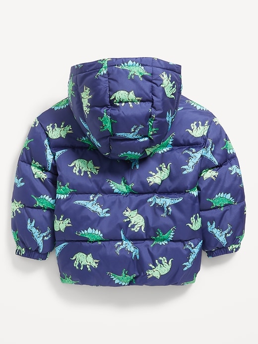 Voir une image plus grande du produit 2 de 2. Veste rembourrée hydrorésistante à motifs pour tout-petit garçon