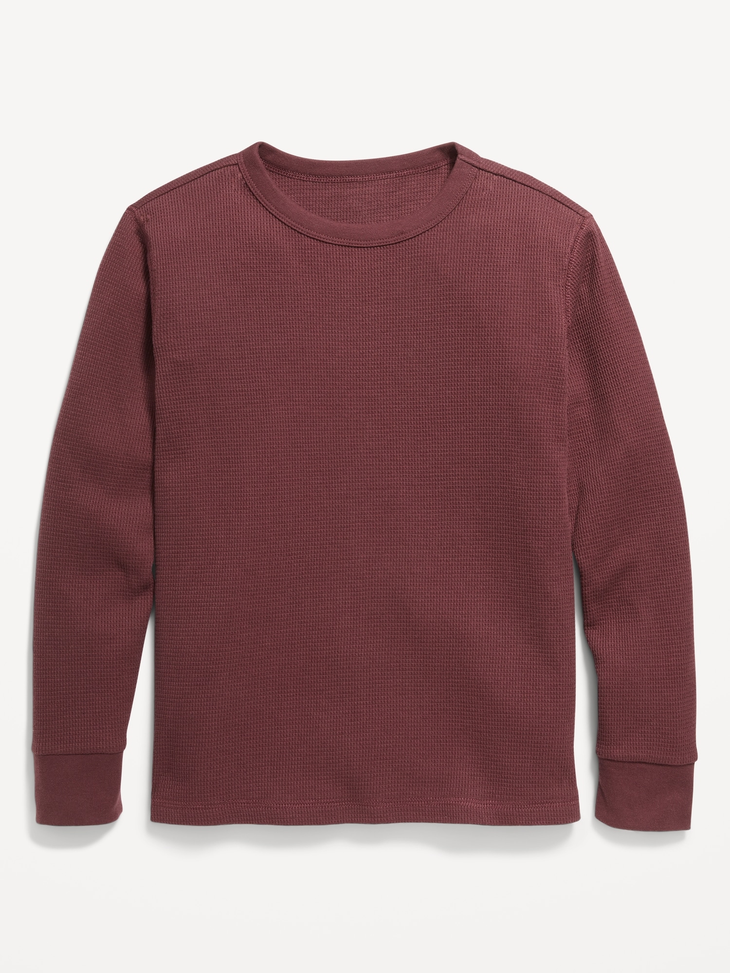 Long-Sleeve Thermal-Knit T-Shirt for Boys