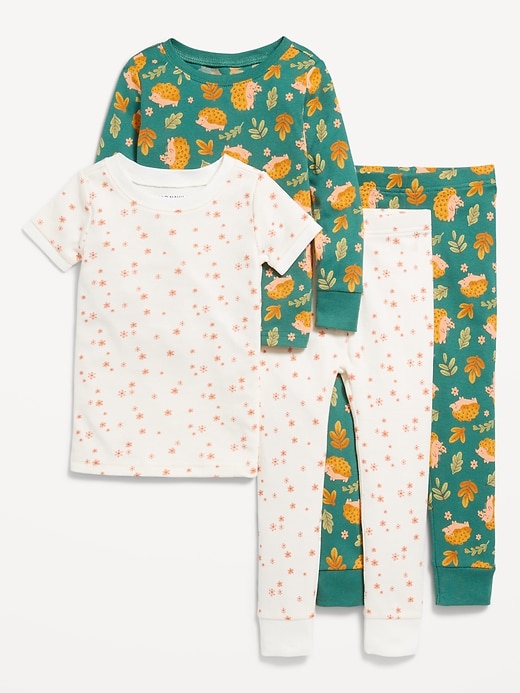 View large product image 1 of 3. Snug-Fit Pajama 4-Piece Set for Toddler &amp; Baby