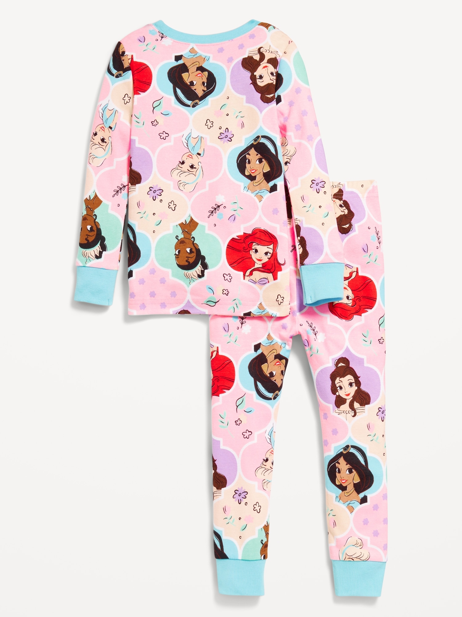 Disney© Princesses Snug-Fit Pajama Set for Toddler & Baby