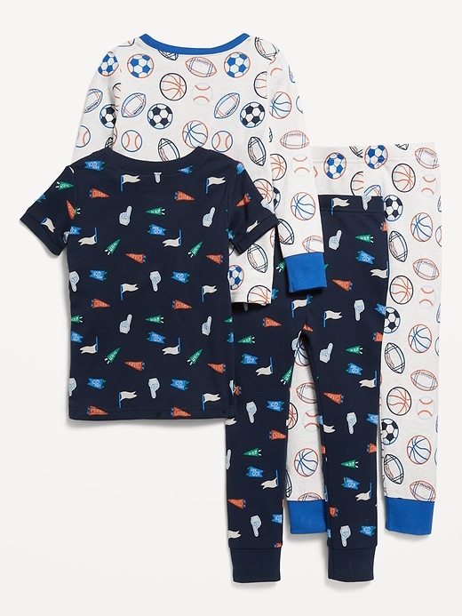 View large product image 2 of 3. Snug-Fit Pajama 4-Piece Set for Toddler &amp; Baby