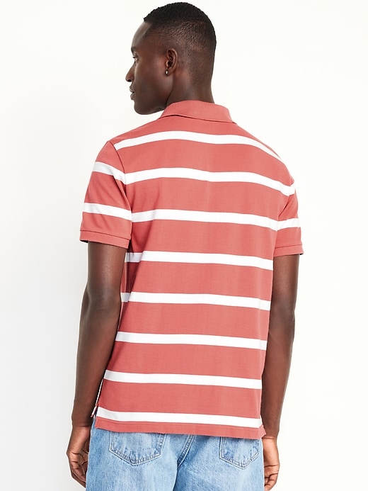 Image number 2 showing, Classic Fit Striped Pique Polo