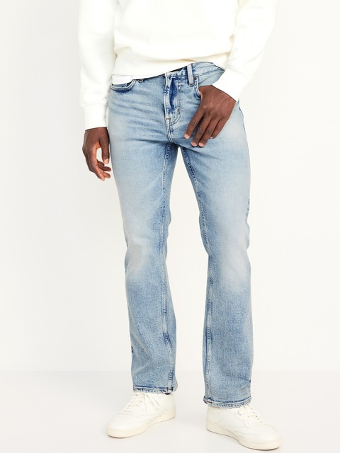 Boot-Cut Built-In Flex Jeans - Light Wash