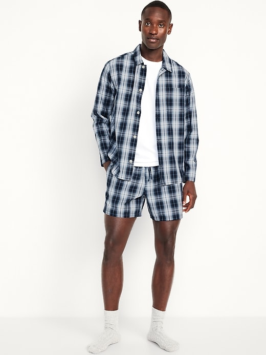 Image number 1 showing, Poplin Pajama Short Set