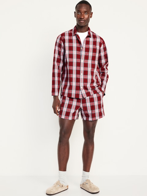 Poplin Pajama Short Set