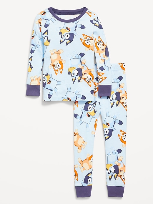 Voir une image plus grande du produit 1 de 2. Pyjama ajusté à imprimé Bluey&#153 unisexe pour tout-petit et bébé