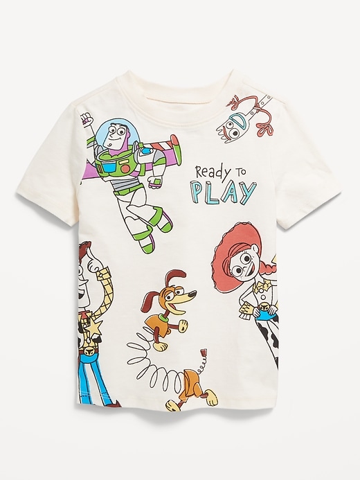 Voir une image plus grande du produit 1 de 2. T-shirt à imprimé Toy Story/Histoire de jouets de Disney Pixar&#169 unisexe pour Tout-petit