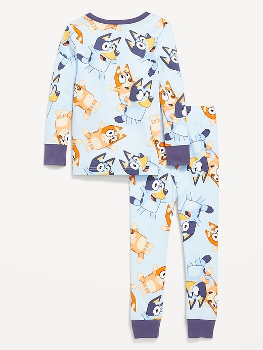 Voir une image plus grande du produit 2 de 2. Pyjama ajusté à imprimé Bluey&#153 unisexe pour tout-petit et bébé