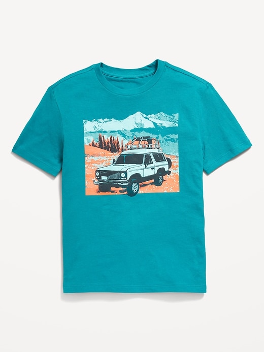 View large product image 1 of 1. Short-Sleeve Graphic T-Shirt for Boys