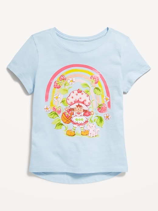 Voir une image plus grande du produit 1 de 1. T-shirt à imprimé sous licence à manches courtes pour fille