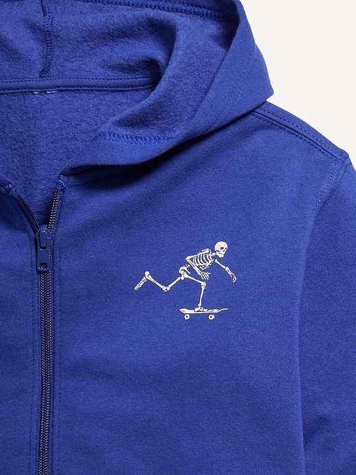 Image number 4 showing, Graphic Zip-Front Hoodie for Boys