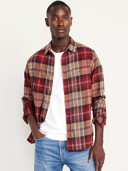 Image number 1 showing, Flannel Pocket Shirt