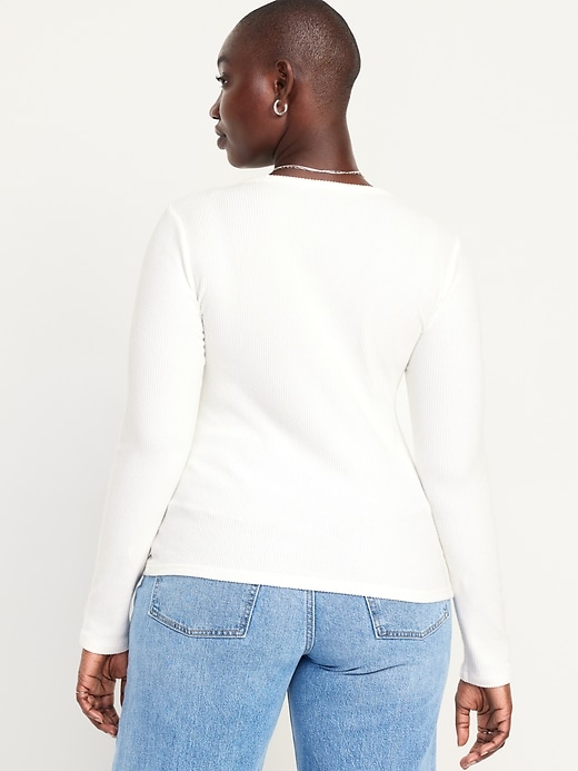 Image number 6 showing, Plush-Knit Long-Sleeve T-Shirt