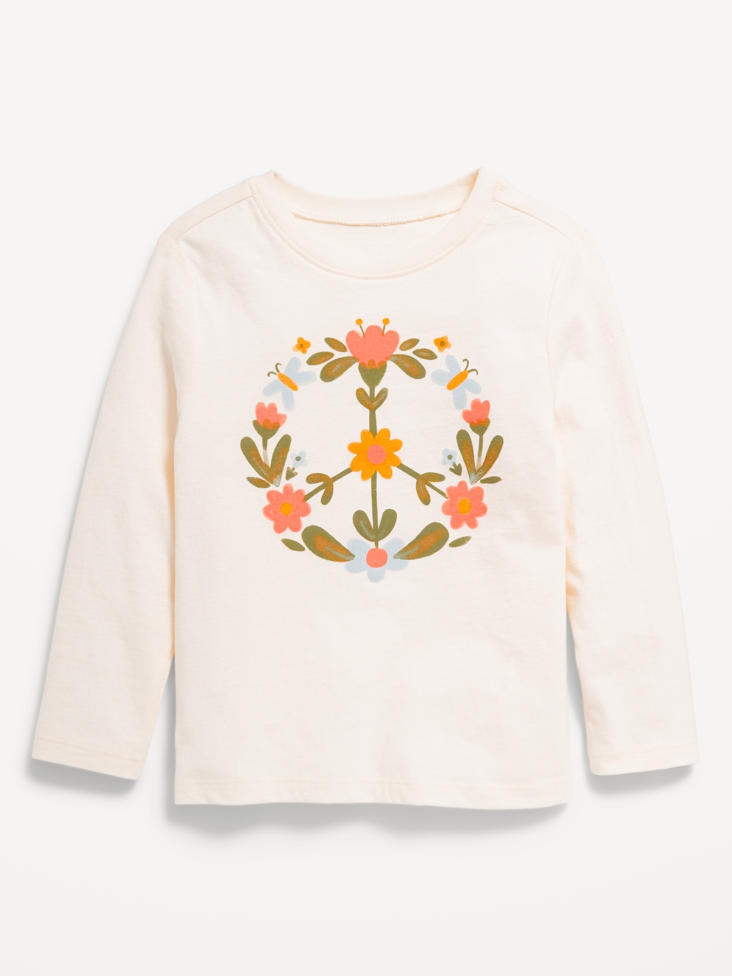 Long-Sleeve Graphic T-Shirt for Toddler Girls