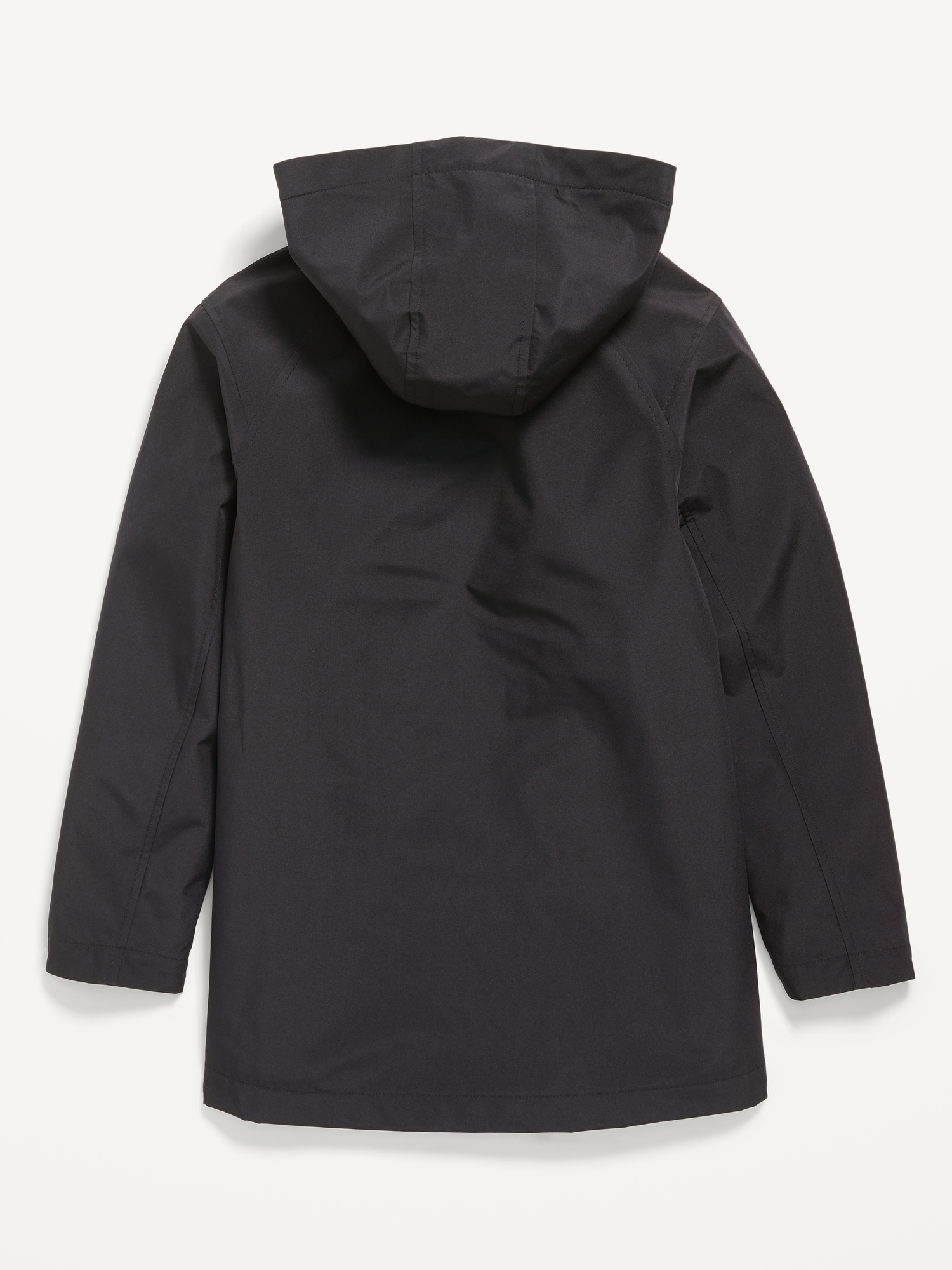 Water-Resistant Hooded Jacket for Girls