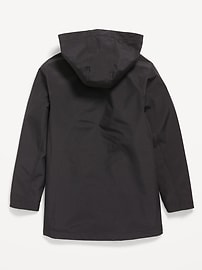 View large product image 3 of 3. Water-Resistant Hooded Jacket for Girls