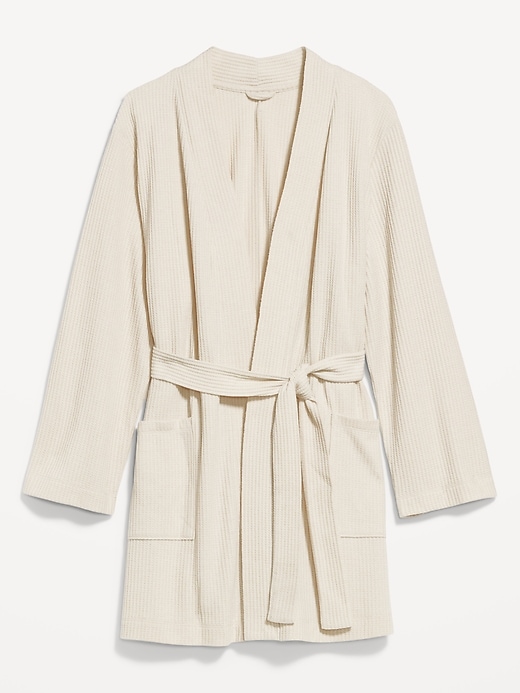 Image number 4 showing, Waffle Robe