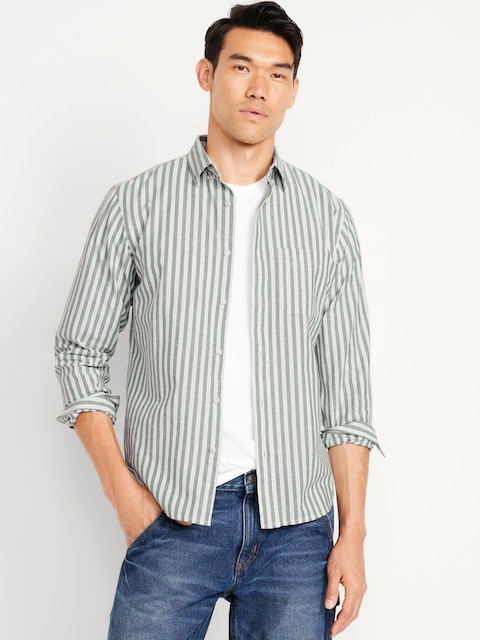 Classic Fit Everyday Oxford Shirt - Green