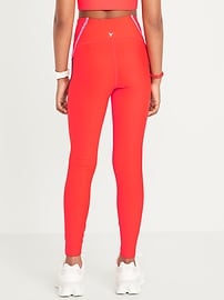 Image number 2 showing, High-Waisted Power-Soft 7/8 Leggings for Girls