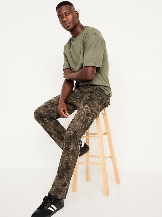 Image number 7 showing, Straight Refined Tailored Cargo Pants