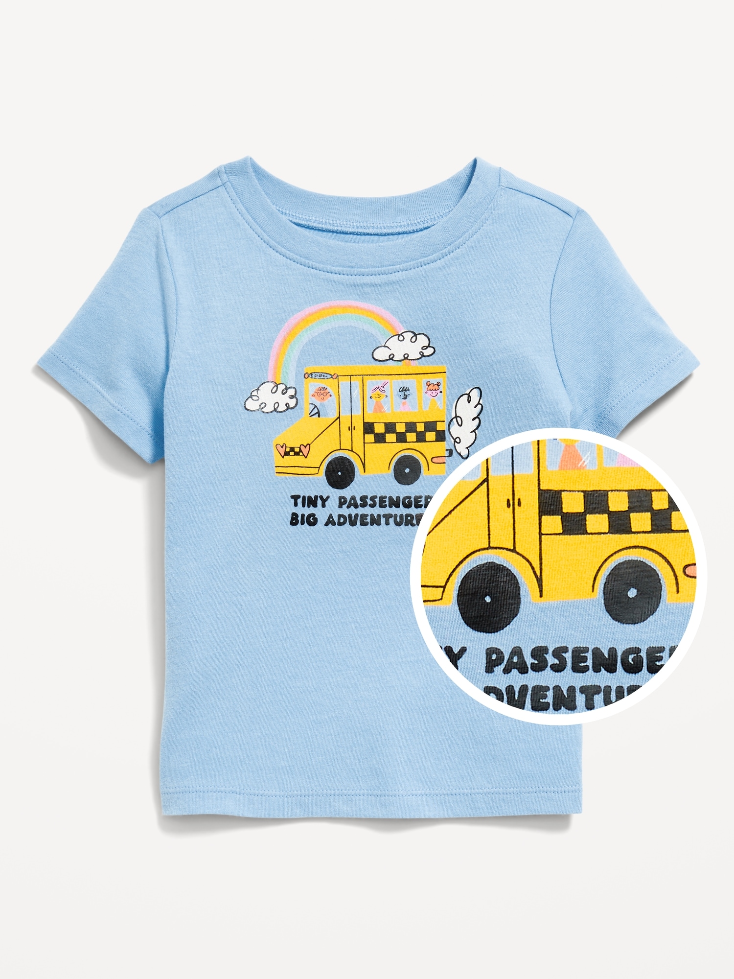 T-shirt à manches courtes à imprimé pour toute-petite fille