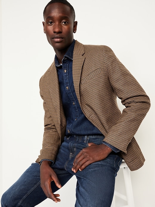 Image number 8 showing, Herringbone Blazer