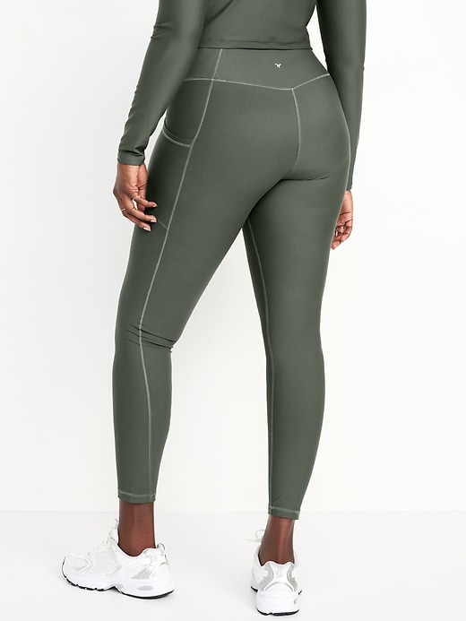 Image number 5 showing, High-Waisted PowerSoft Full-Length Leggings