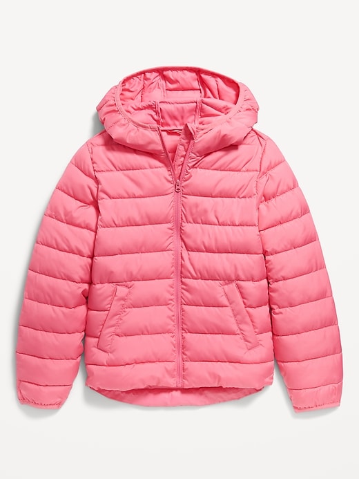 View large product image 1 of 4. Water-Resistant Narrow-Channel Puffer Jacket for Girls